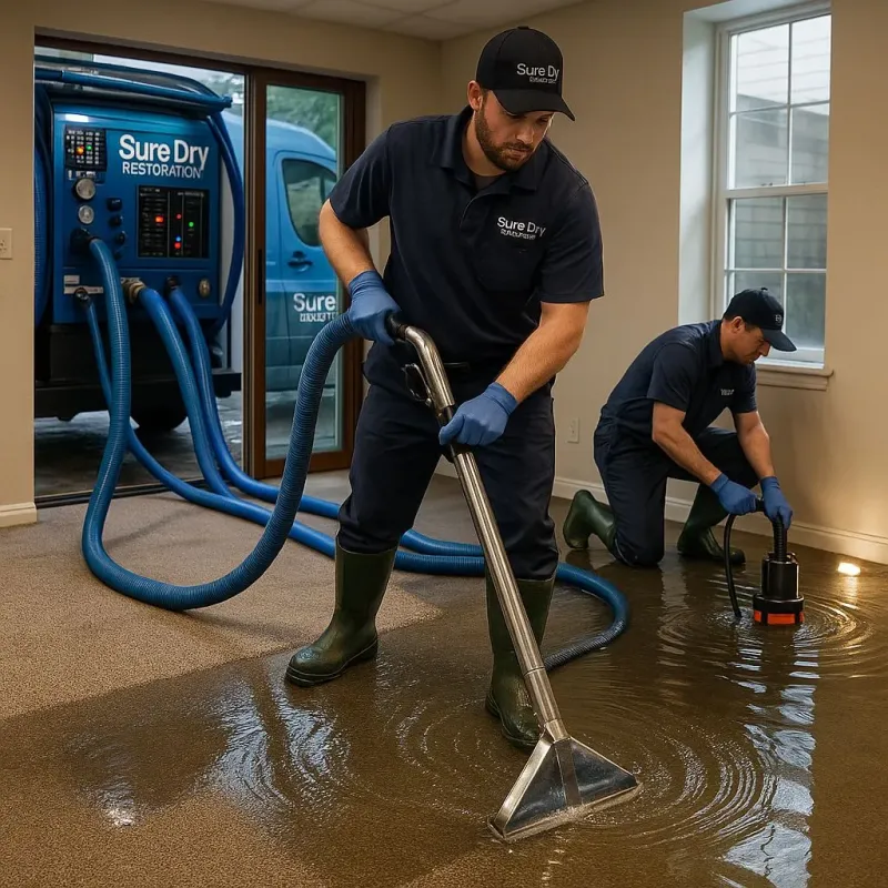 Water Extraction and Removal process in Wister, OK